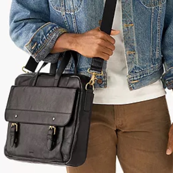 Fossil Miles Workbag Unisex NWT - Picture 2 of 4